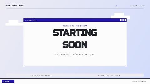 DESKTOP streaming overlay example